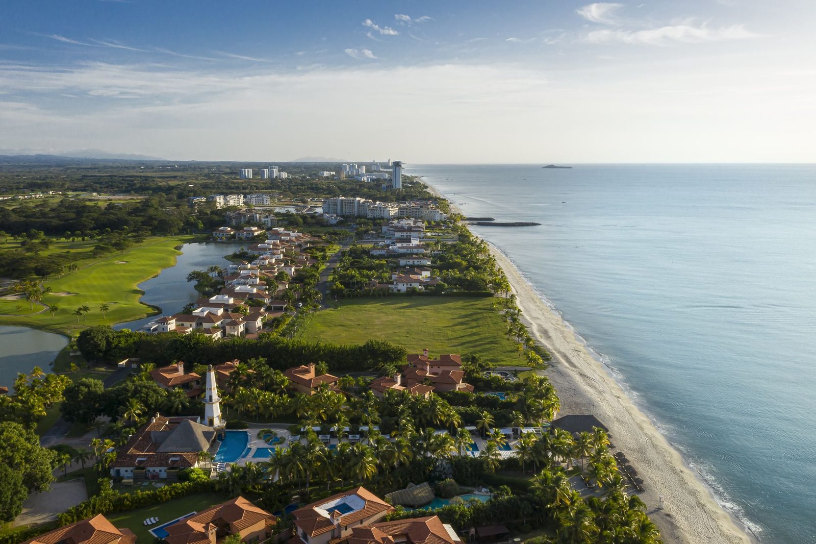 The Buenaventura Golf & Beach Resort on the Pacific coast