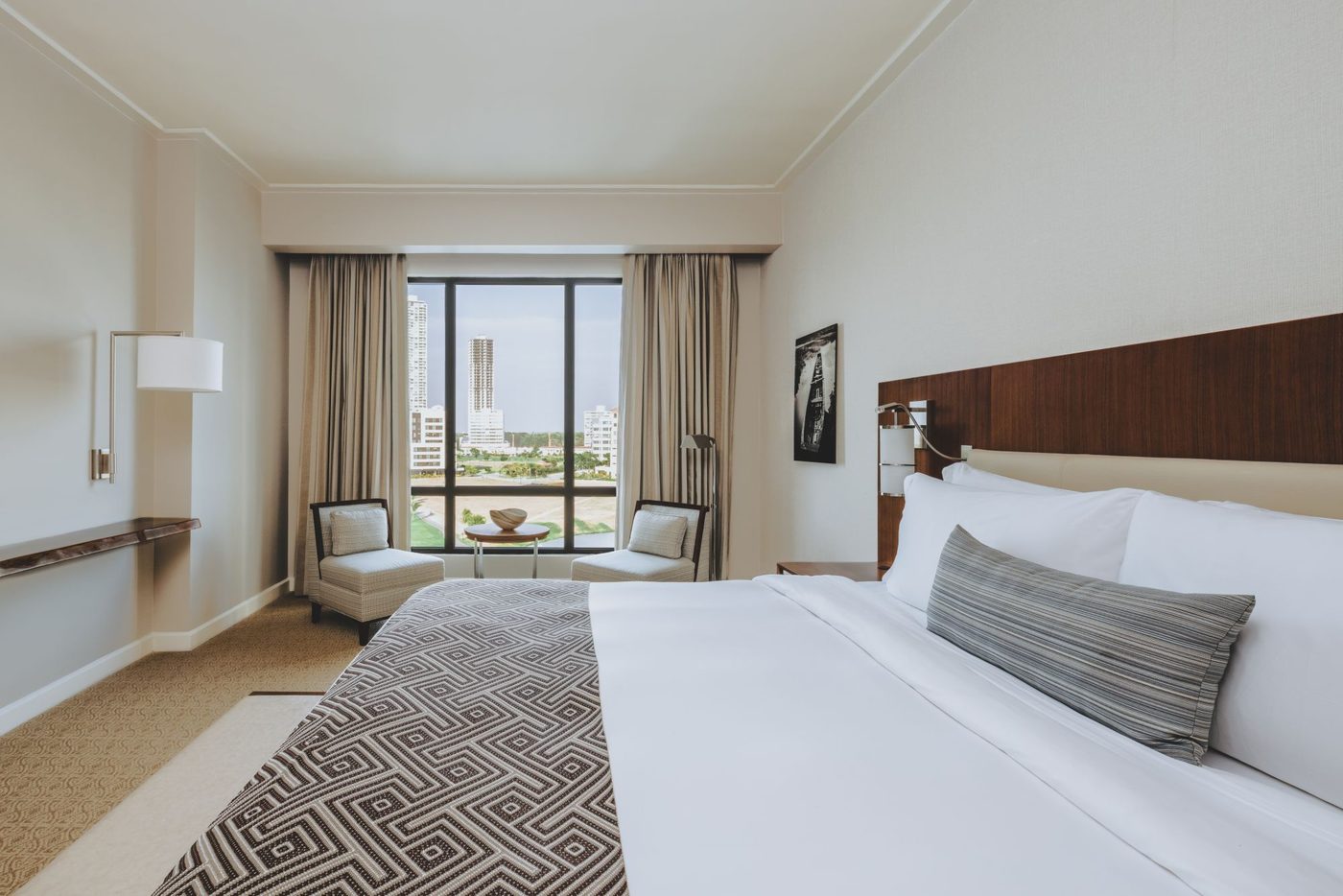 Guest room at The Santa Maria Hotel